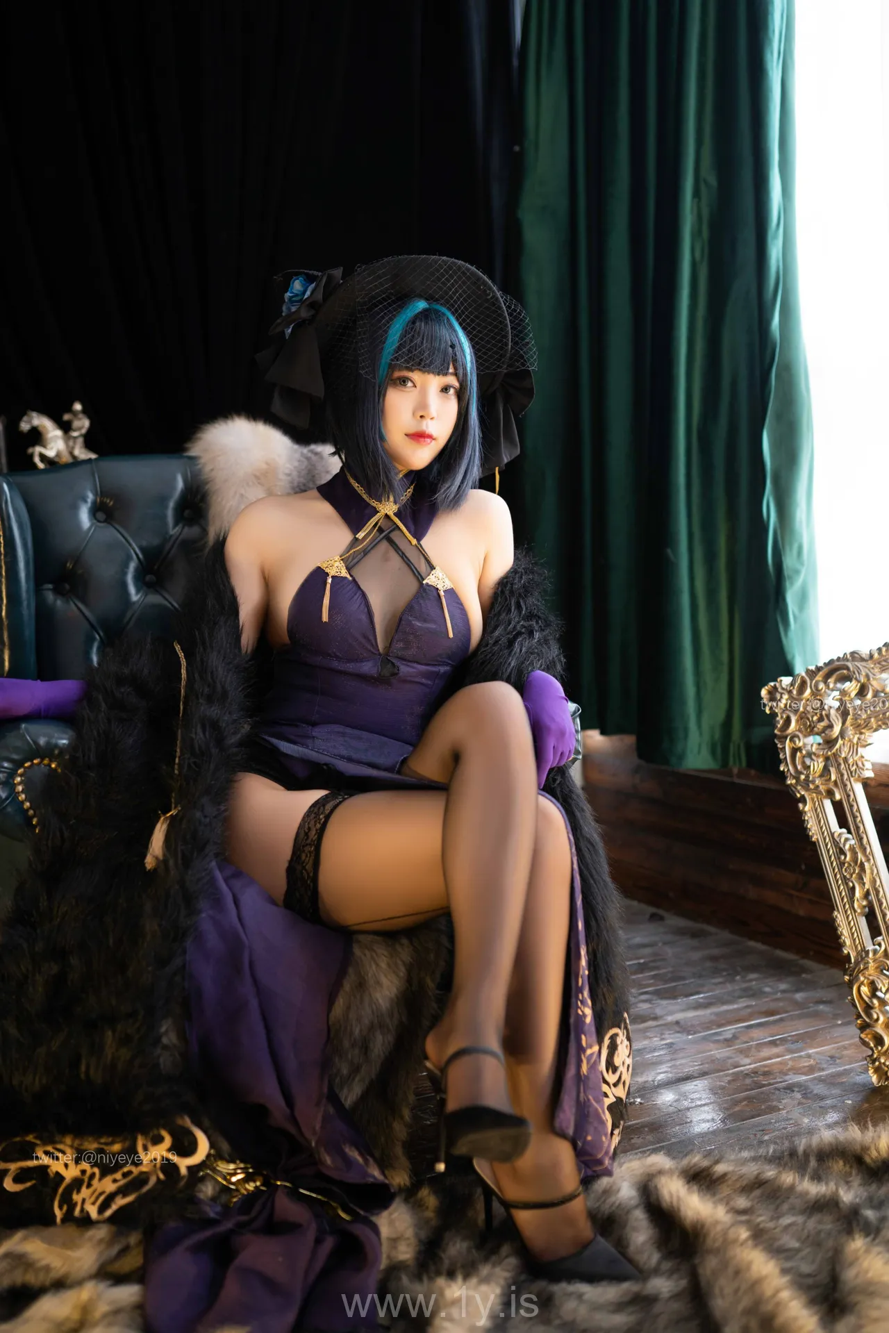 Coser@白烨 NO.043豹纹护士